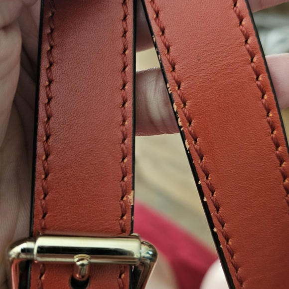 Gucci Bright Red Small Bucket Crossbody Bag - Picture 14 of 14